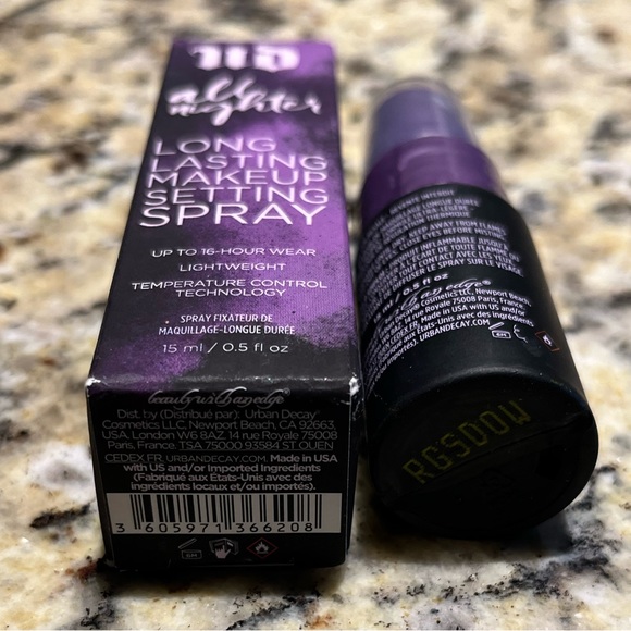 5/$25 New Urban Decay All Nighter Setting Spray Long Lasting Makeup Technology - Picture 3 of 7
